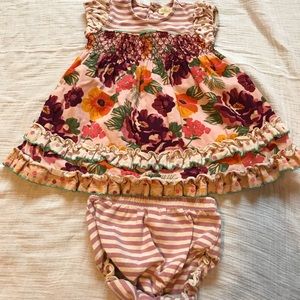 Matilda Jane Dress and Diaper Cover